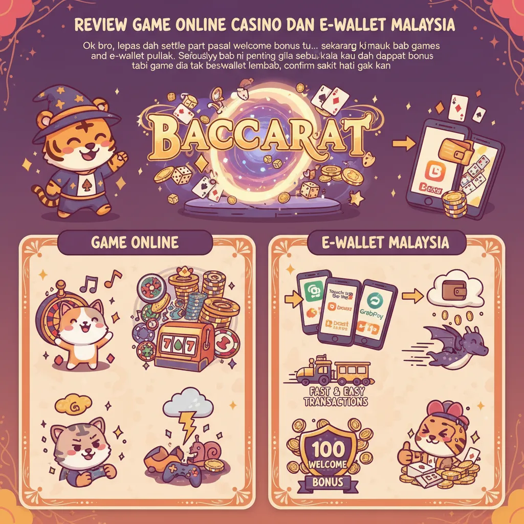 Review Game Online Casino dan E-wallet Malaysia