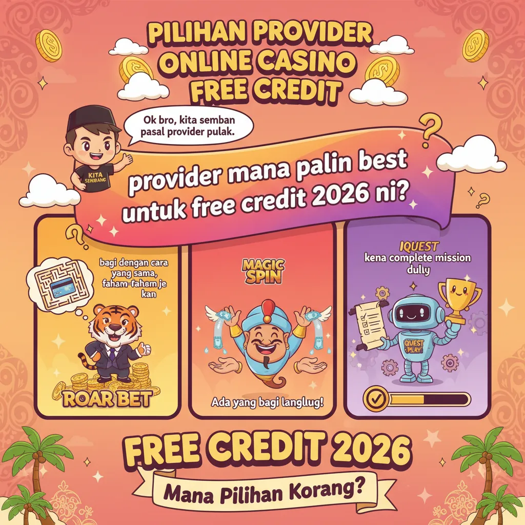 Pilihan Provider Online Casino Free Credit
