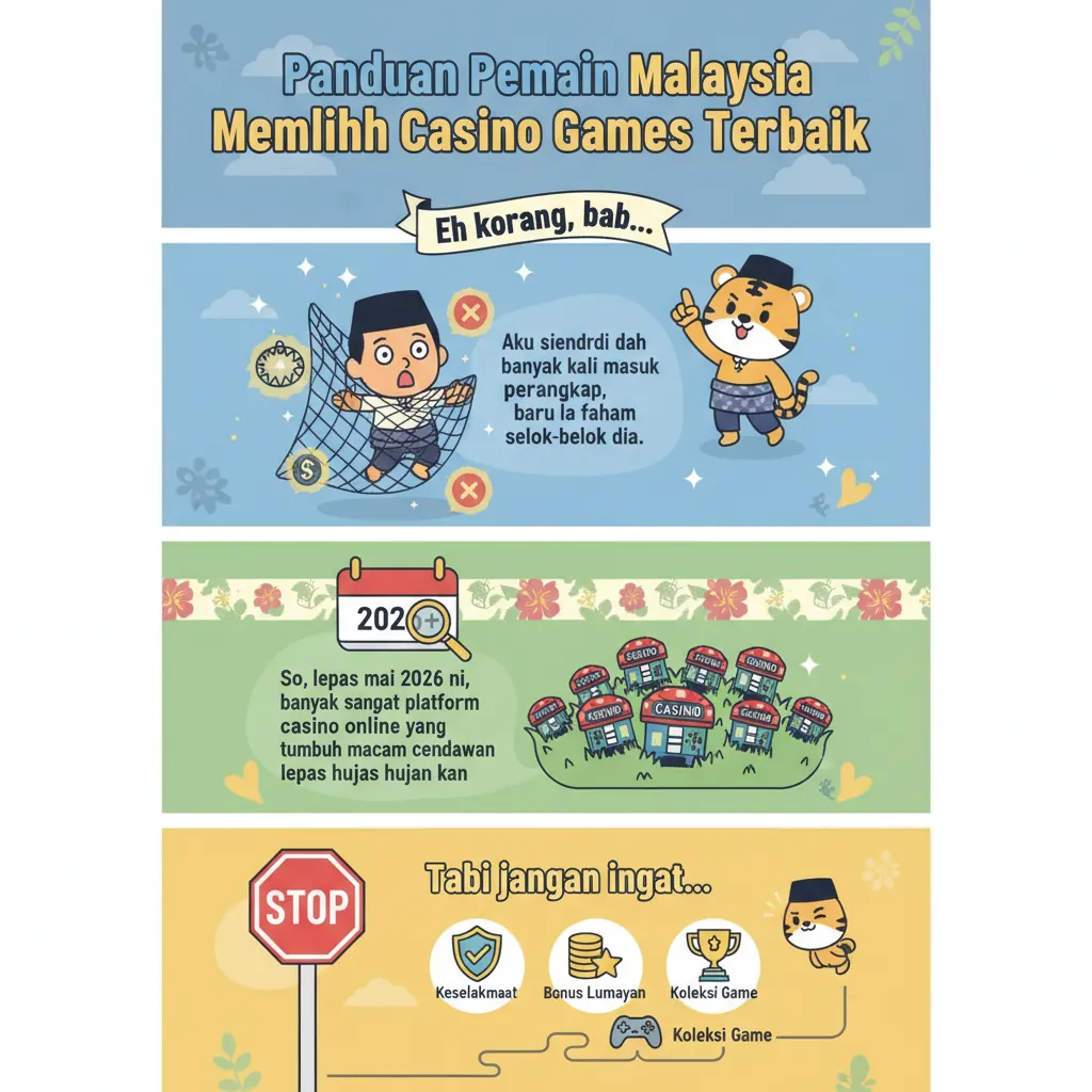 Panduan Pemain Malaysia Memilih Casino Games Terbaik