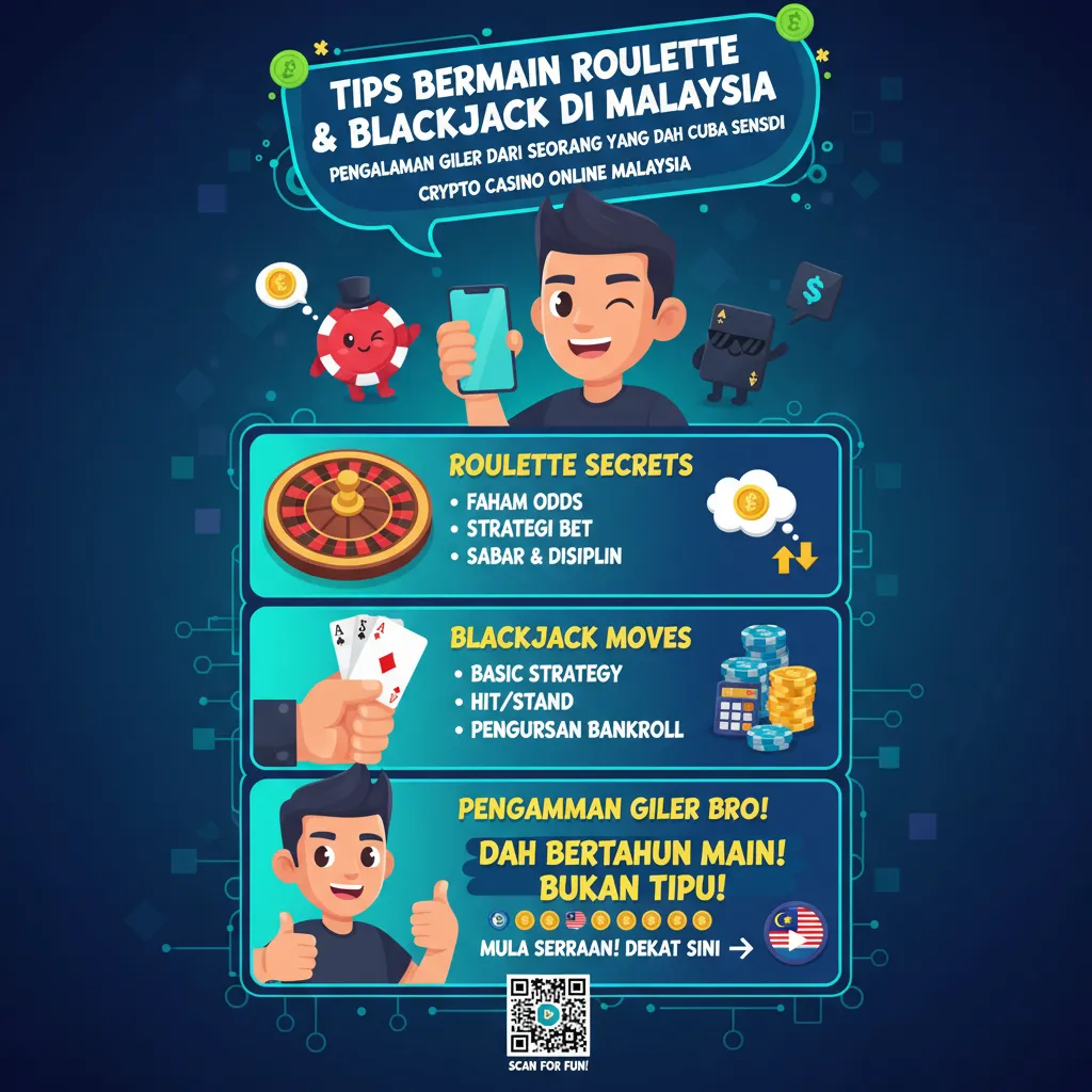Tips Bermain Roulette dan Blackjack di Malaysia